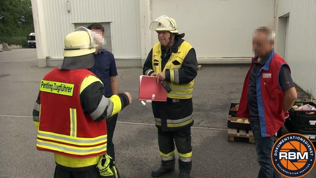 RBM Dokumentationsdienst Schulung Evakuierung Feuerwehr 10